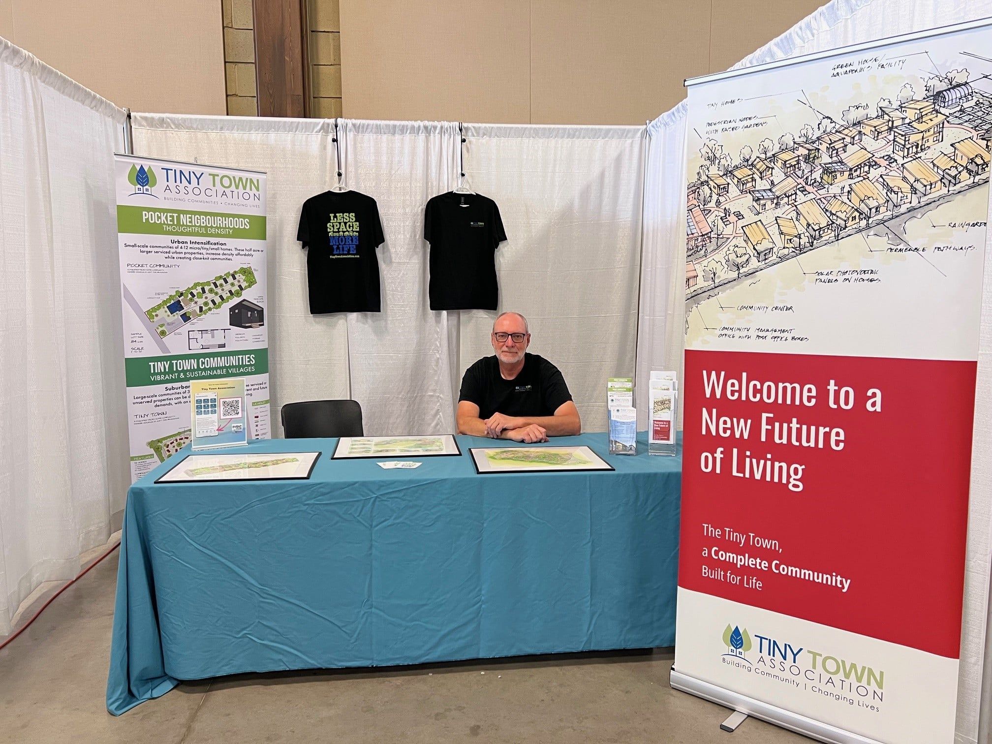 Tiny Town Association booth - 2025 Tiny Home Show